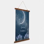 Wood Topped Wall Tapestry 吊り下げ型タペストリー (傾斜あり)