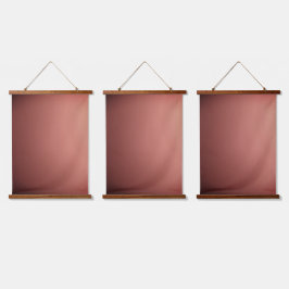 Wood Topped Wall Tapestry style and design 吊り下げ型タペストリー