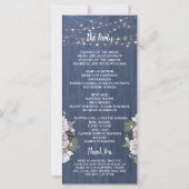 Wood Twinkle Lightsフォト素朴フローラプログラム (裏面)