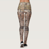Wood Wall - Power Yoga Leggings レギンス (裏面)