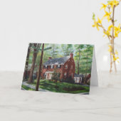 Woodberry通り（カード） カード (黄色い花)