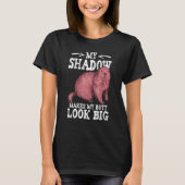 Woodchuck Shadow Groundhog Day Tシャツ (正面)