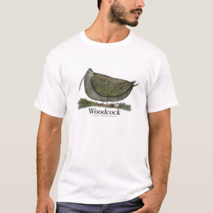 woodcockの鳥、贅沢なfernandes tシャツ