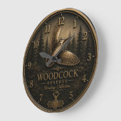 Woodcock  ラージ壁時計 (傾斜)