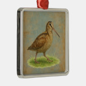 Woodcock design Christmas tree decoration メタルオーナメント (右)