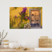 Wooden doorway ポスター (キッチン)