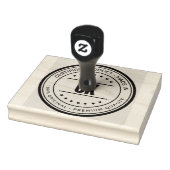 Wooden Handle with UK Text Stationery Tool office  ラバースタンプ (スタンプ)