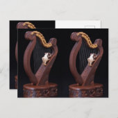 Wooden Harp Adventure Postcard ポストカード (正面/裏面)