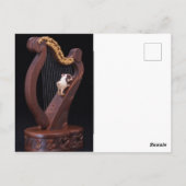 Wooden Harp Adventure Postcard ポストカード (裏面)
