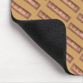 Wooden Ruler Math Teacher Gift Mouse Pad マウスパッド (コーナー)