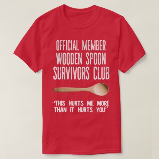 Wooden Spoon Survivors Club  Tシャツ (デザイン正面)