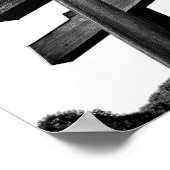 Wooden Torii of Meiji Shrine, Tokyo ポスター (角)