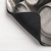 Wooden Whiskey Barrels マウスパッド (コーナー)