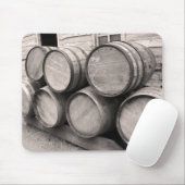 Wooden Whiskey Barrels マウスパッド (マウス)