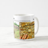 Woodfordの頁岩XII -露出の性格描写 コーヒーマグカップ (正面右)