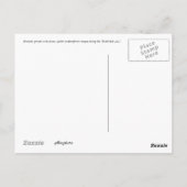 Woodfords渓谷 ポストカード (裏面)