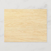 Woodgrainと葉情報カード エンクロージャーカード (裏面)