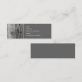 Woodgrain映像 スキニー名刺 (正面/裏面)