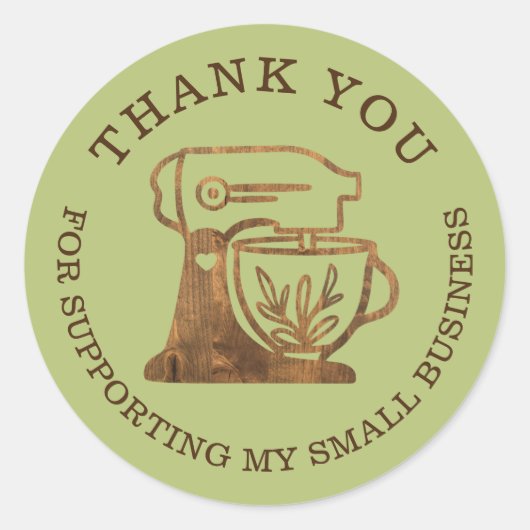 Woodgrain Standmixerを使用していただき、ありがとうございます ラウンドシール (正面)