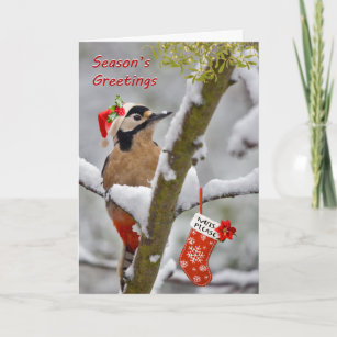 Woodieのクリスマスカード シーズンカード