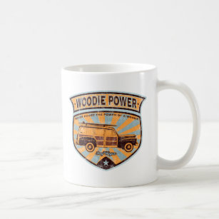 Woodieワゴン コーヒーマグカップ