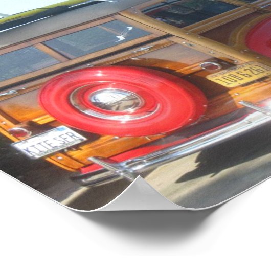 Woodie Wagon ポスター (角)