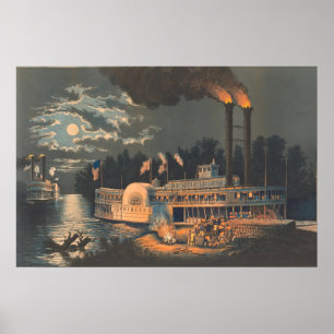 "Wooding Up" - Frances FBパーマーファインアートポスター ポスター