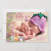 Woodlandの誕生のお知らせ 案内状 (正面)