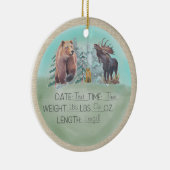 Woodland誕生の状態 セラミックオーナメント (右)