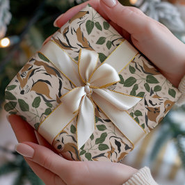 Woodland Abstract Forest ラッピングペーパー