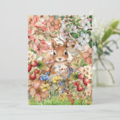 Woodland Animalありがとうございました サンキューカード (スタンド正面)