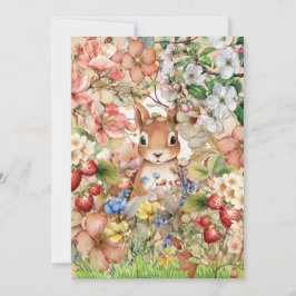 Woodland Animalありがとうございました サンキューカード
