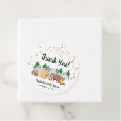 Woodland Animals赤ちゃんシャワー フェイバータグ (インサイチュ)