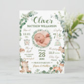 Woodland Animals Baby Birth Statsのお知らせ (スタンド正面)