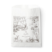 Woodland Animals Baby Shower Thank You