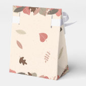 Woodland Animals Baby Shower Welcome フェイバーボックス (裏面サイド)
