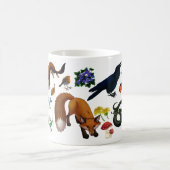 Woodland Animals coffee mug コーヒーマグカップ (中央)