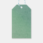 Woodland Animals Greenery赤ちゃんシャワーありがとう ギフトタグ (裏面)