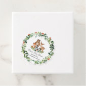 Woodland Animals Greenery赤ちゃんシャワーありがとう フェイバータグ (インサイチュ)
