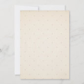 Woodland Animals Spring Baby Shower Invitation 招待状 (裏面)