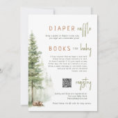 Woodland Animals "We Can Bearly Wait!" All in One  招待状 (裏面)