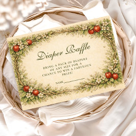 Woodland Apple Storyboo Diapper Raffle エンクロージャーカード