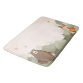  Woodland Bear and Fox Nursery Mat バスマット (アングル)