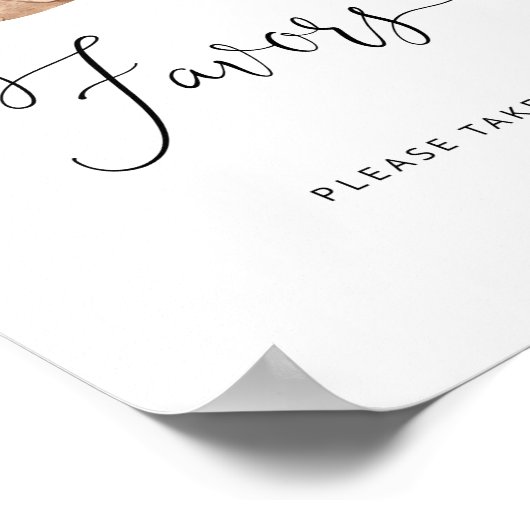 Woodland bear Favors ポスター (角)