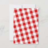 Woodland Berturs Baby Shawer -ボーイカード 招待状 (裏面)