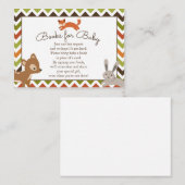 Woodland Books forベビー挿入 – Book Request エンクロージャーカード (正面/裏面)