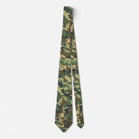Woodland Camo ネクタイ (正面)