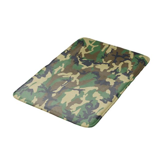 Woodland Camo バスマット (アングル)