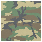 Woodland Camo ファブリック (クローズアップ)