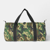 Woodland Camo Duffel Bag for Gym, Travel or Duty	 ダッフルバッグ (正面)